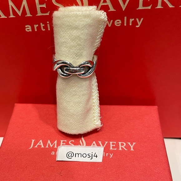 Retired James Avery Infinity Ring - Picture 1 of 5